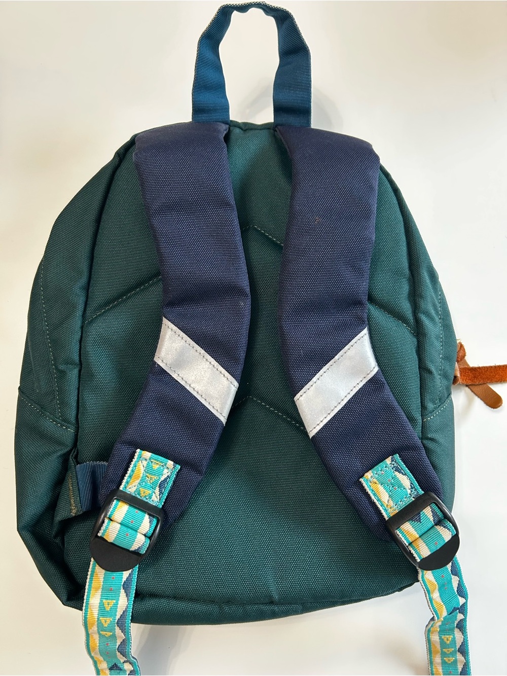 United By Blue Green & Navy Small Backpack - Picture 5 of 8
